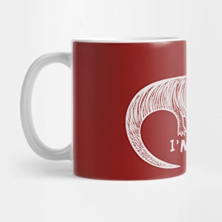 Axolotl - I'm Alive! - meaningful endangered species drawing Mug